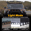 5” spot light bar