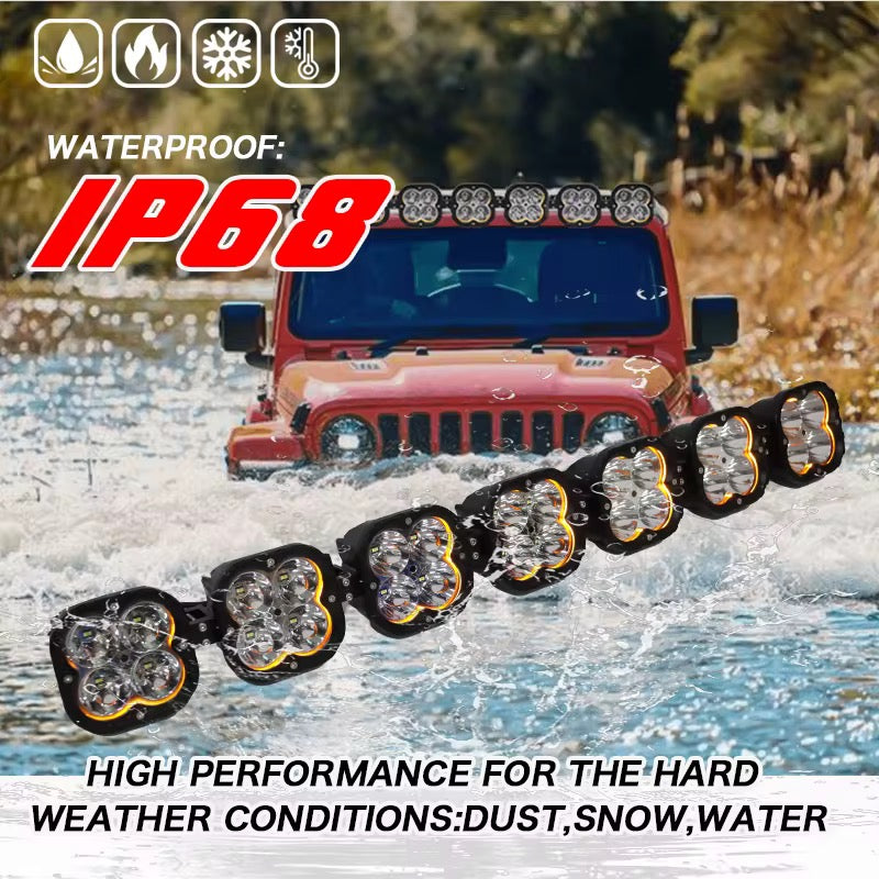 5” spot light bar