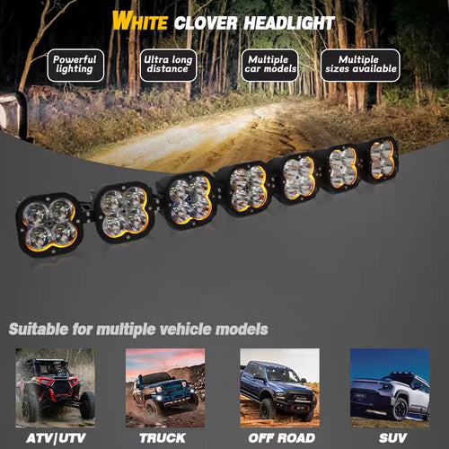 5” spot light bar
